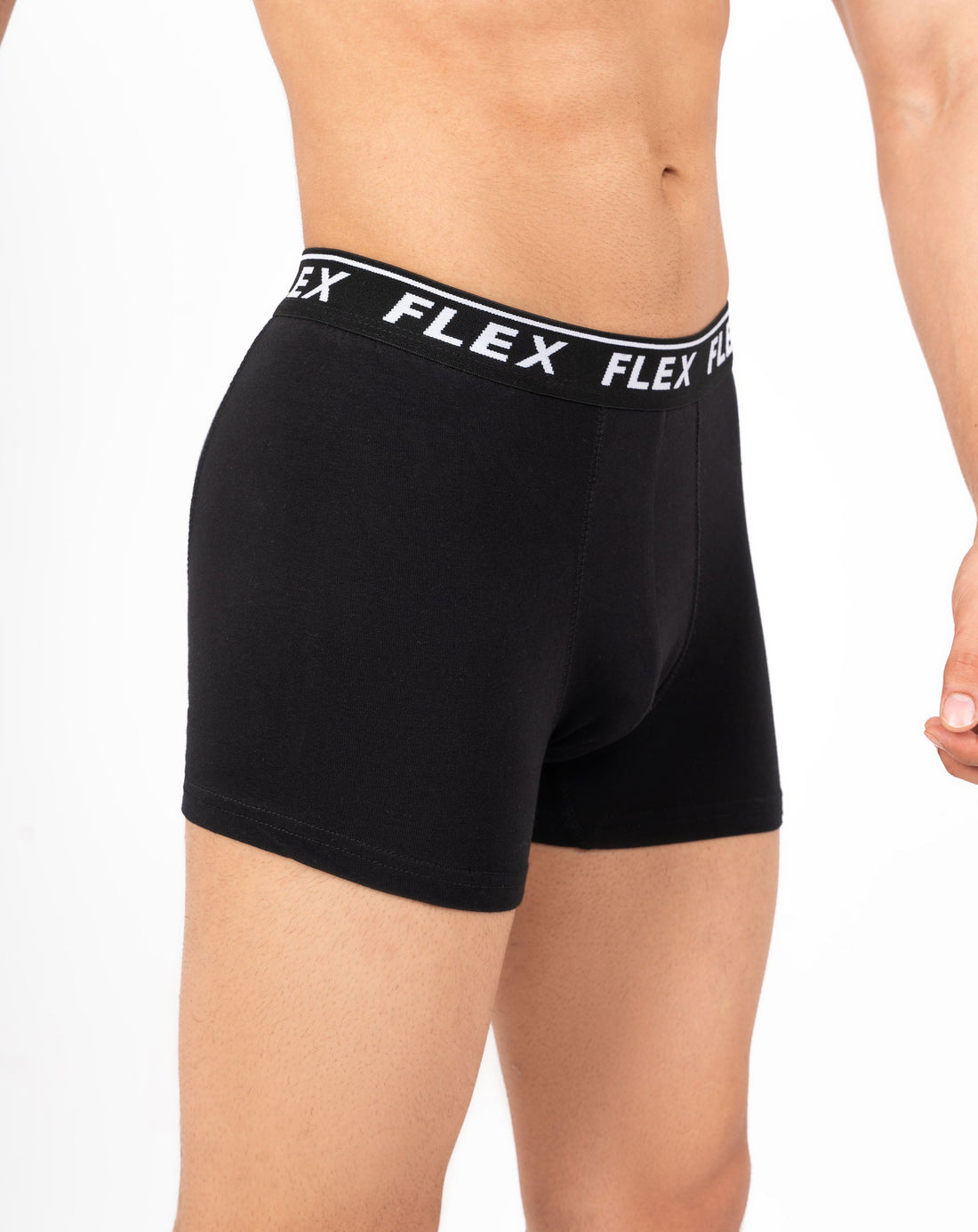 Pack of 6 Boxer Trunks (3 BOXES) (3 Black & 3 Navy)
