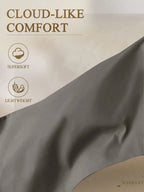 1pc Solid Color Fitted Sheet, Mattress Protector, Mattress Cover For Bed, Soft And Breathable, Deep Pocket Up To 11.8 Inch - Dark Grey