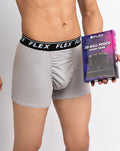 3D Ball Pouch Thunder Bolt (Grey) - Premium 3D Ball Pouch Boxer Trunk Size S