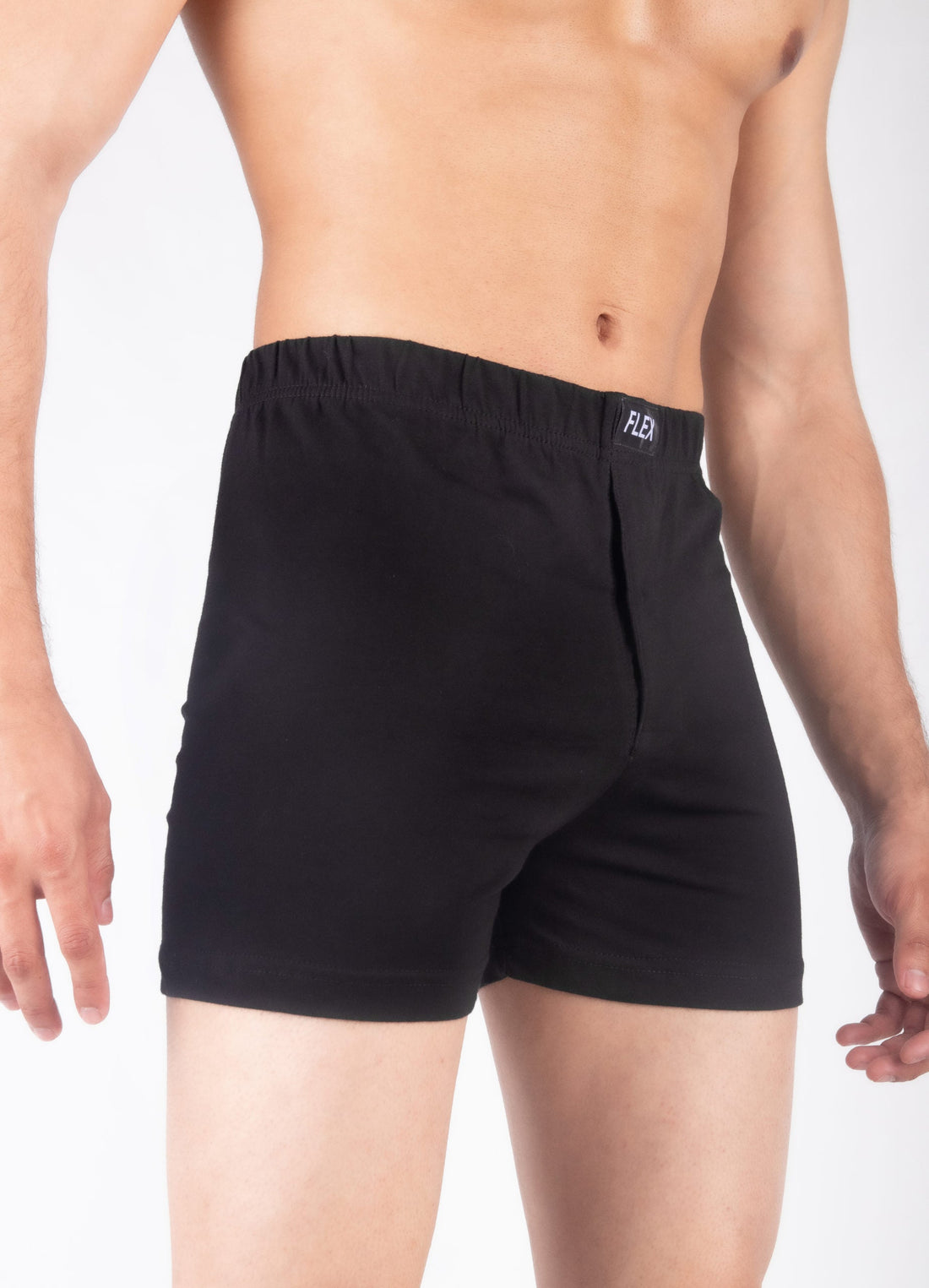 Loose Fit Boxer Short For Men (Jet Black)